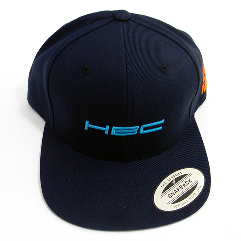 Light Blue HBC Navy Cap - Hashtag Board Co.