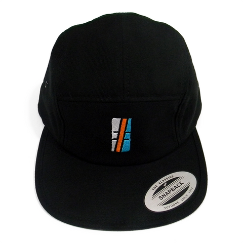 Multi-Color Black Hashtag Snapback - Hashtag Board Co.
