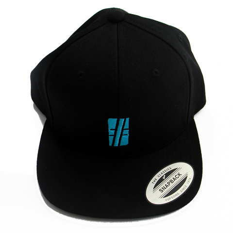 Light Blue Signature Snapback - Hashtag Board Co.