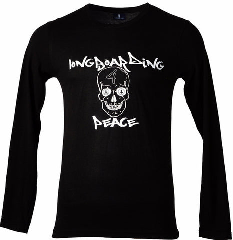 Four Skull Long Sleeve Tee - Hashtag Board Co.