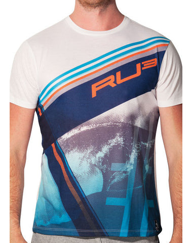 RU3 Lines Performance Tee - Hashtag Board Co.