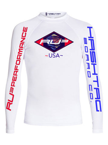 Rashguard Men's UV Longsleeve RU3 Performance World Championship Skin - Hashtag Board Co.