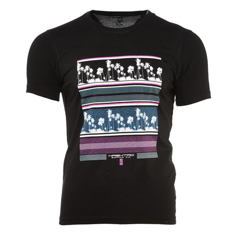 Striped Palms Tee - Hashtag Board Co.
 - 1