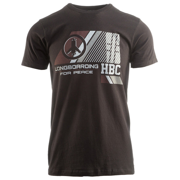 HBC L4P Modern Black T-Shirt - Hashtag Board Co.
 - 1